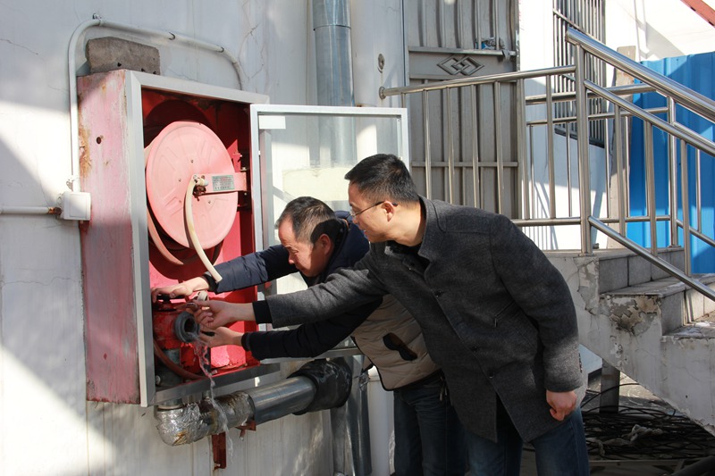 应对寒冬多措并举  后勤保障安全工作