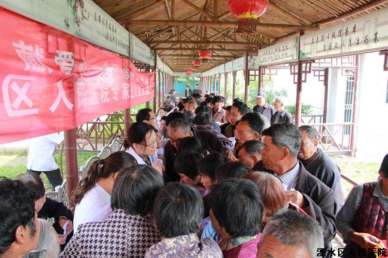 我院举办“献爱心，党员志愿者在行动”大型义诊