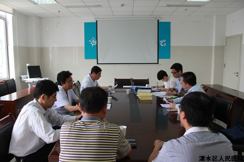 行政后勤党支部接受市委组织部“两学一做”检查指导