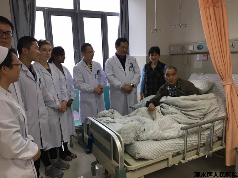 国际医学友人来院交流