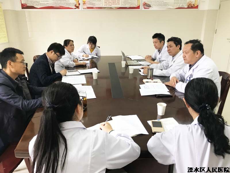 ​区委组织部副部长、区人才办主任胡有亮莅临区人民医院走访调研