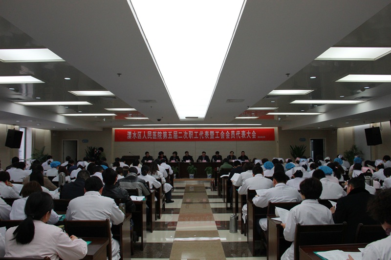 我院第五届二次职工代表暨工会会员代表大会胜利闭幕
