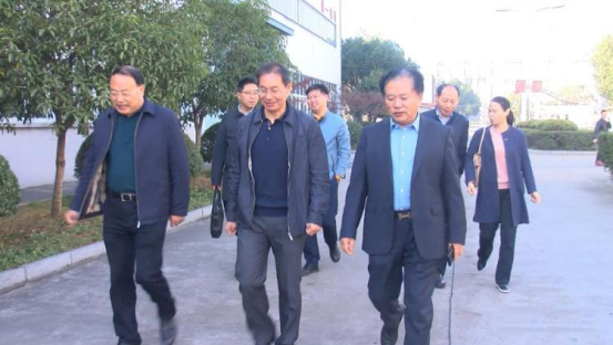 市委书记奚南山赴我企业开展“四送一服”活动