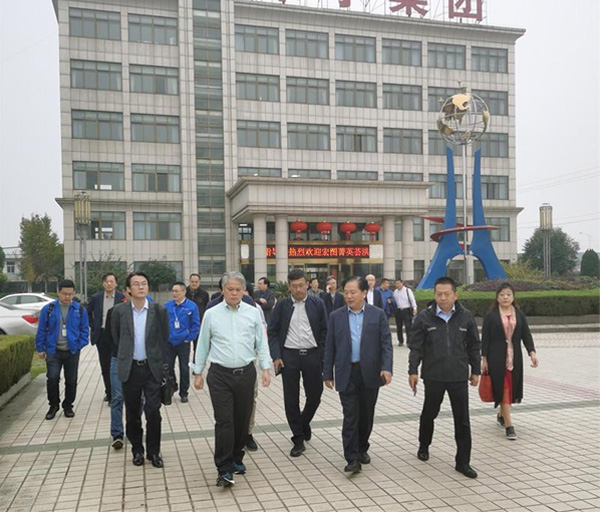 洪生教授携宏图菁英荟一行莅临我公司调研指导