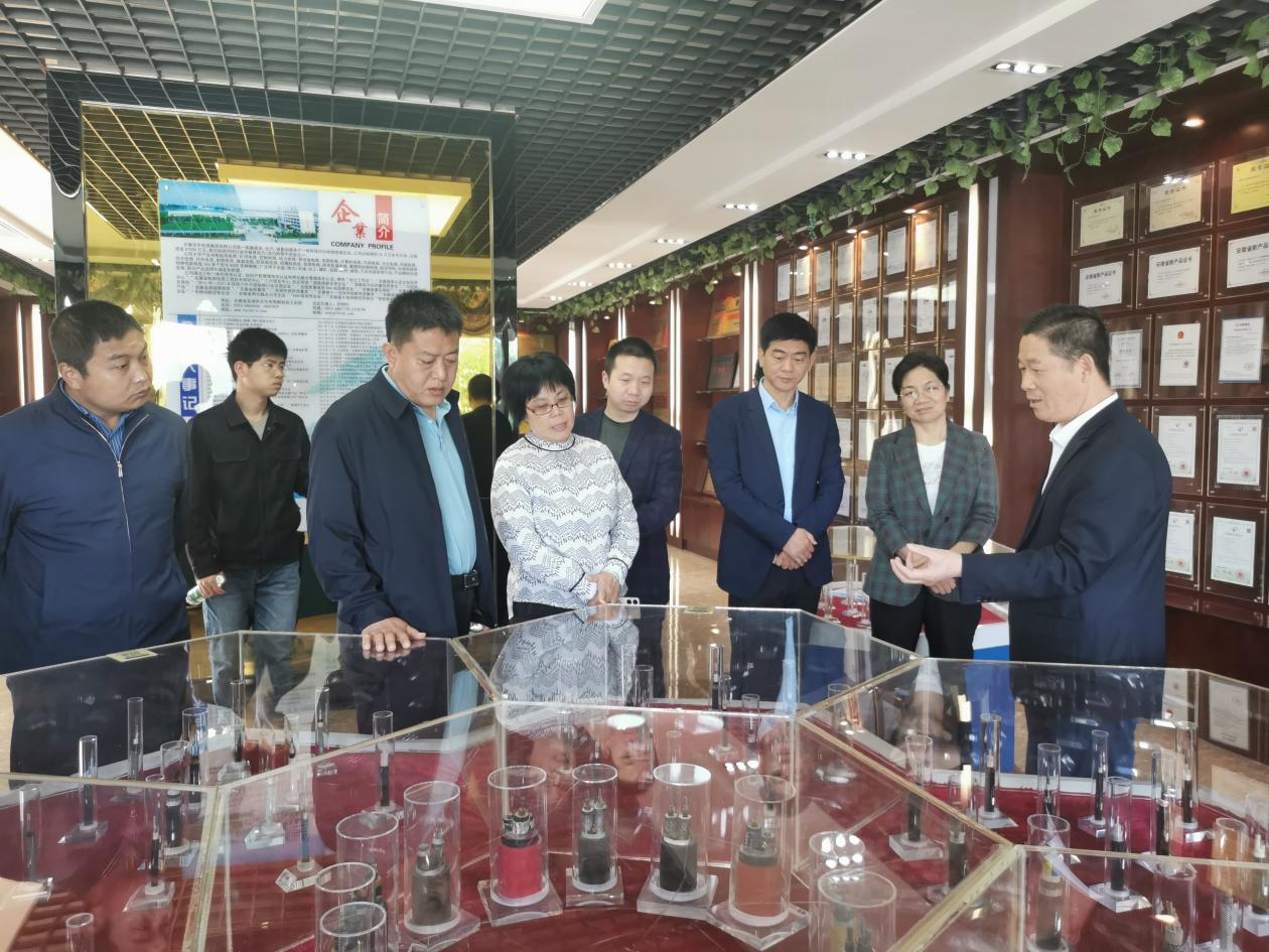 河北省市监局率宁晋电缆企业代表一行莅临我司调研