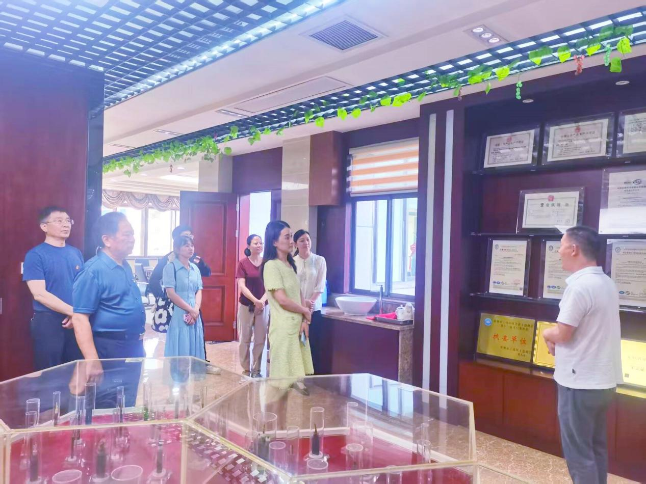 芜湖市委社会工作部领导莅临华宇集团 调研指导省级“双强六好”创建工作